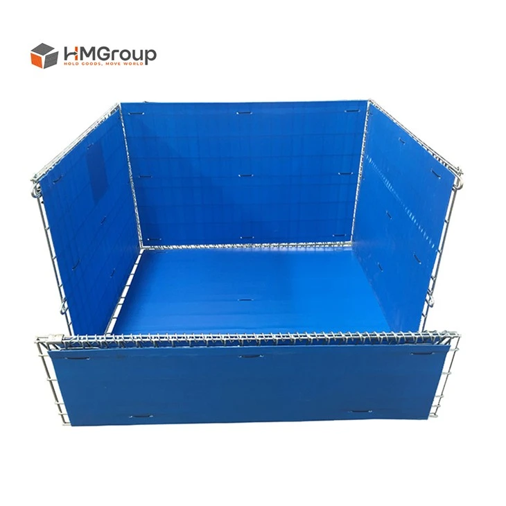 industrial light duty wire mesh container