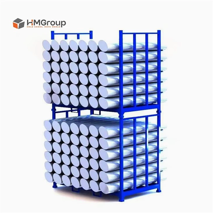 H fabric roll metal rack